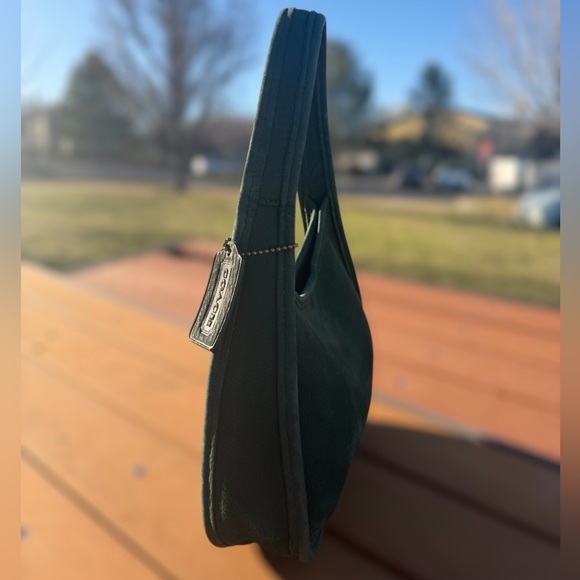 RARE Coach Ergo Mini Satchel 4399 Spruce Nubuck Green w Original Hangtag - Picture 2 of 14